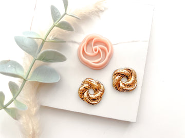 Vintage Stud | Button Stud Shaped Polymer Clay Cutter • Clay Cutter